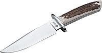 Boker Arbolito 02BA593H Esculta Stag Fixed Blade Knife with 5-3/4 in. Bohler N695 Steel Blade