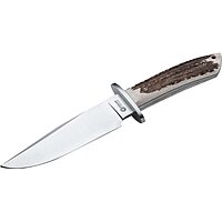 Boker Arbolito 02BA593H Esculta Stag Fixed Blade Knife with 5-3/4 in. Bohler N695 Steel Blade
