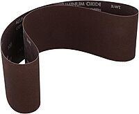 Abrasive Belt: 4" Wide, 36" Long, 100 Grit, Aluminum Oxide