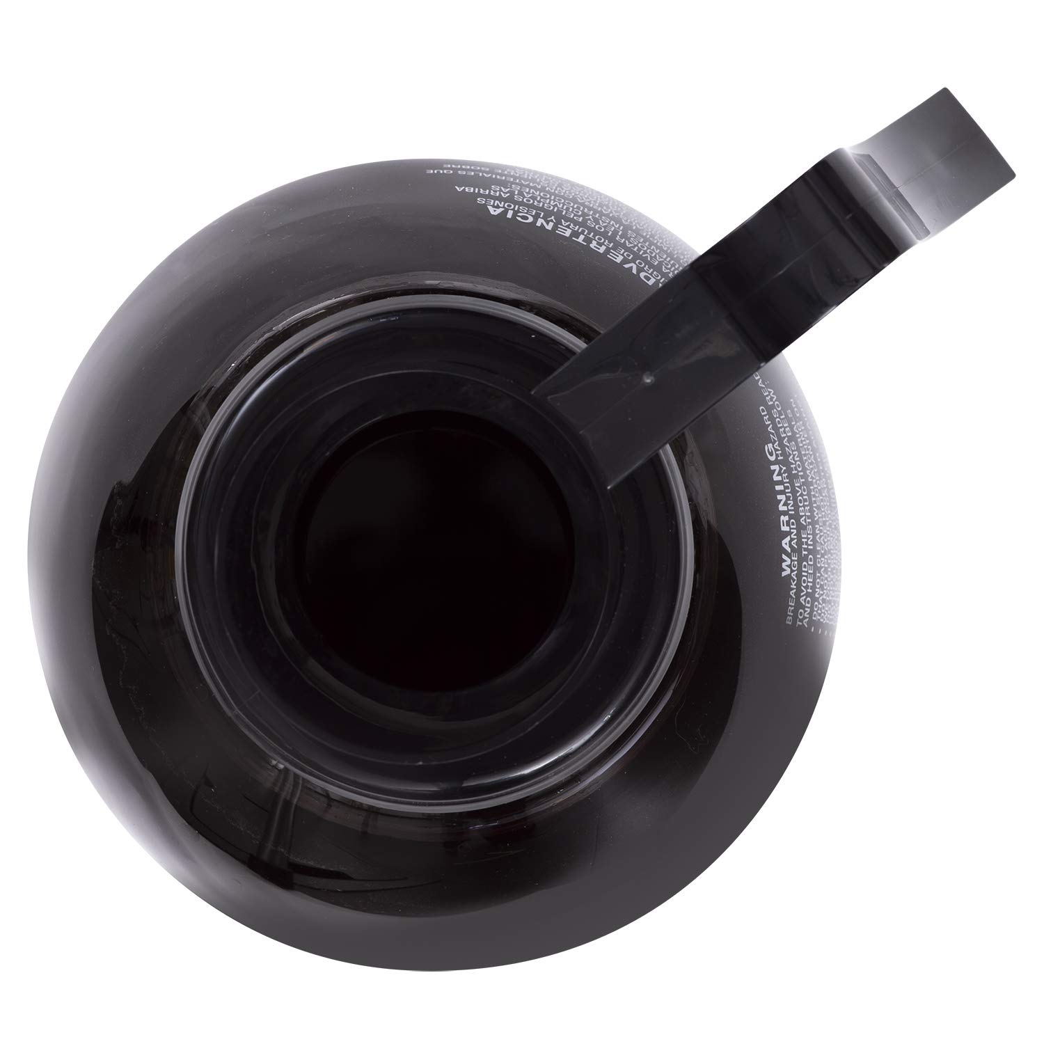 BUNN Glass Commercial 12-Cup Coffee Decanter, Clear/Black