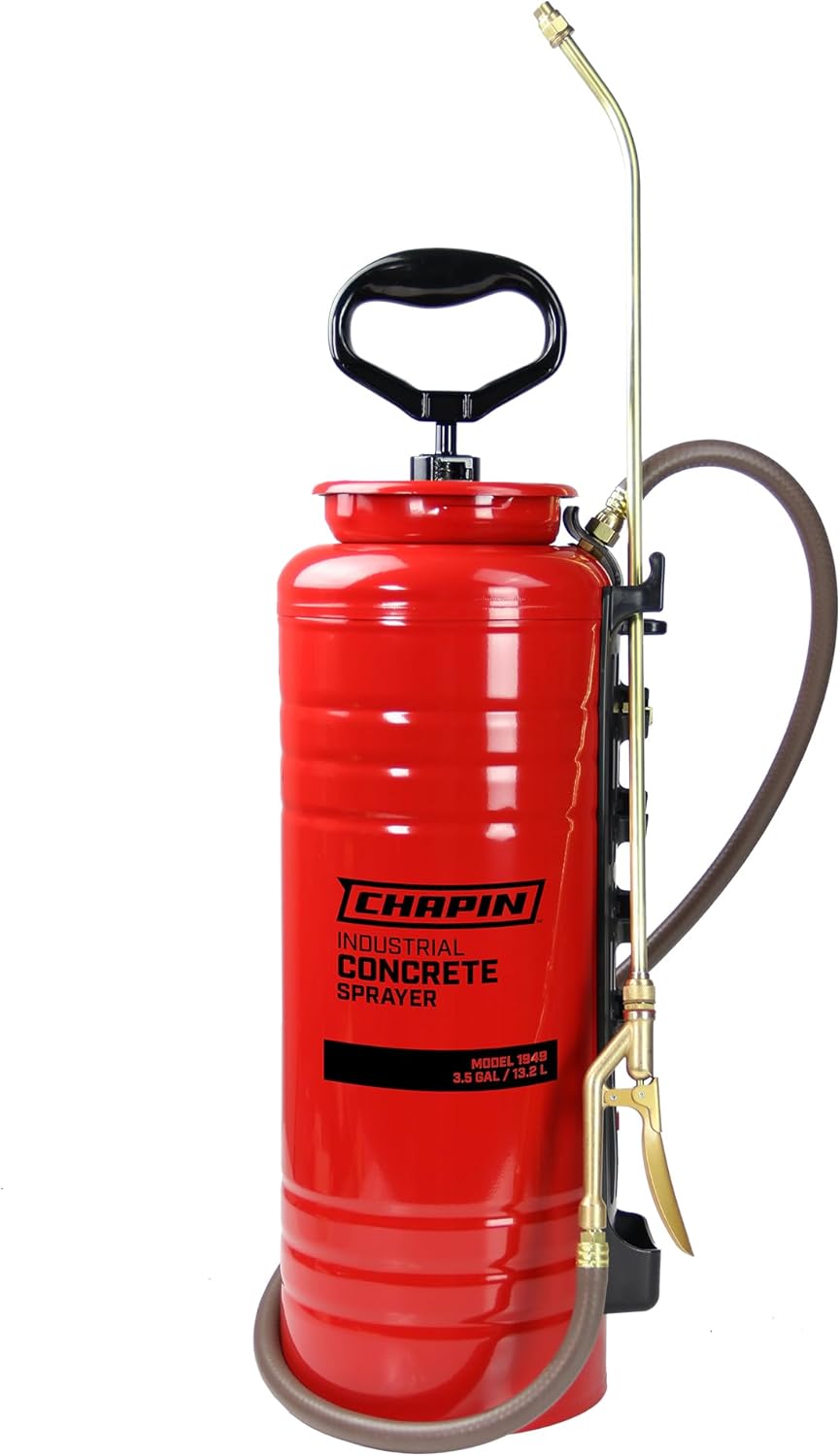 Chapin Portable Concrete Sprayer, 3-1/2-Gallon Capacity, Model# 1949 Industrial Concrete