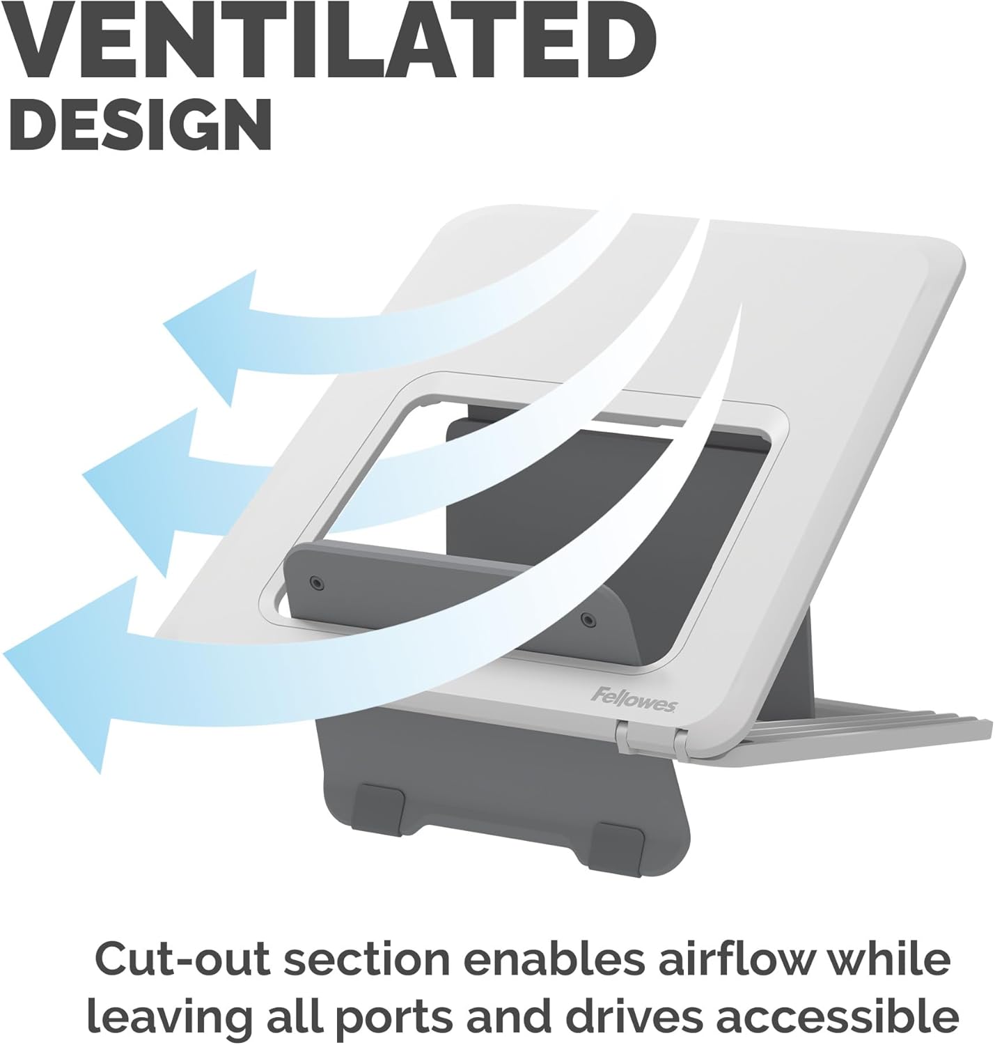 Fellowes Breyta Adjustable Laptop Stand, 12 Height Adjustments