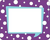 Barker Creek Name Badges & Self-Adhesive Labels, Happy, Multi-Design, Multi-Purpose Name Tags, Gift Tags