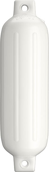 Polyform G-1 Twin Eye Fender 3.5" x 12.8" - White