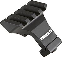 TRUGLO 45 Degree Offset Tactical Hunting Shooting Versatile Durable Aluminum 2" Picatinny Rail Mount for Optics Mounting