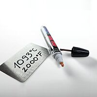 DYKEM Paint Marker,High Temp,Black,Medium Tip