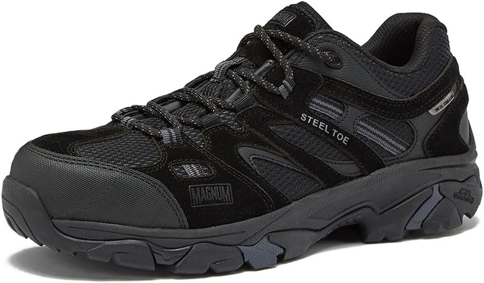 MAGNUM Overwatch Waterproof Steel Toe Work Shoes for Men