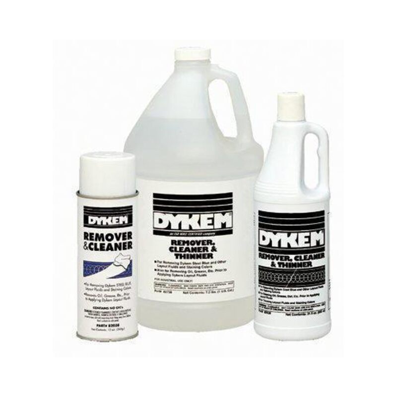 Dykem 82738 Layout Fluid Remover & Prep, 1 Gallon