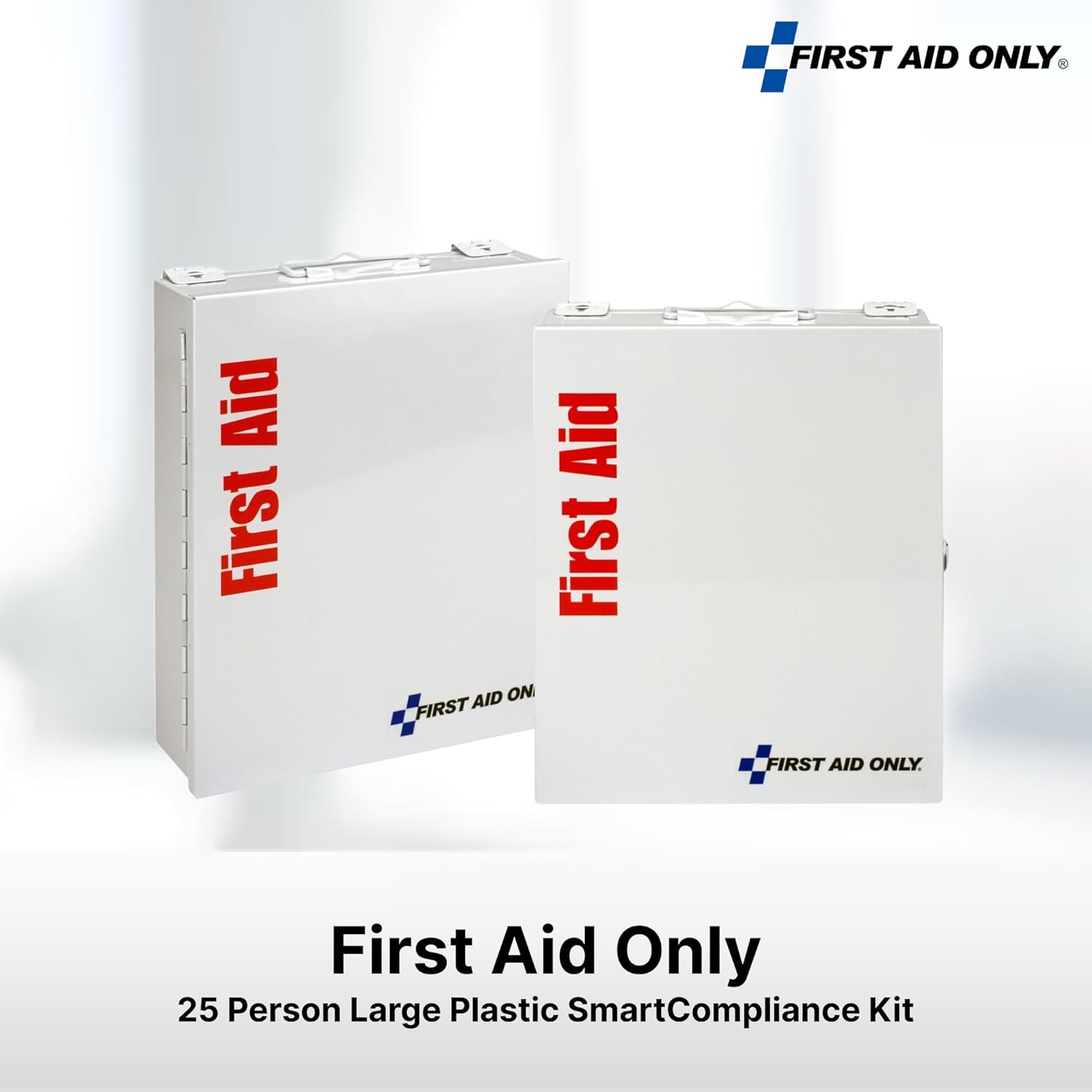 First Aid Only 25 Person Medium SmartCompliance 94 Piece Refill Cabinet Without Medications (90578)