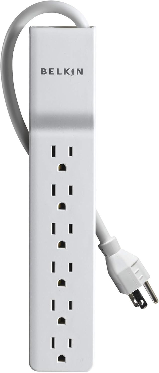 Belkin 6-Outlet Home and Office Surge Protector