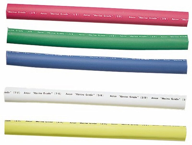 Ancor 304506 Marine Grade Electrical Adhesive Lined Heat Shrink Tubing Kit (3/8-Inch Diameter, 6-Inches Long