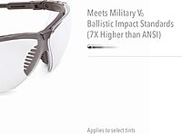 Uvex by Honeywell Genesis XC Safety Glasses - Rx-Ready