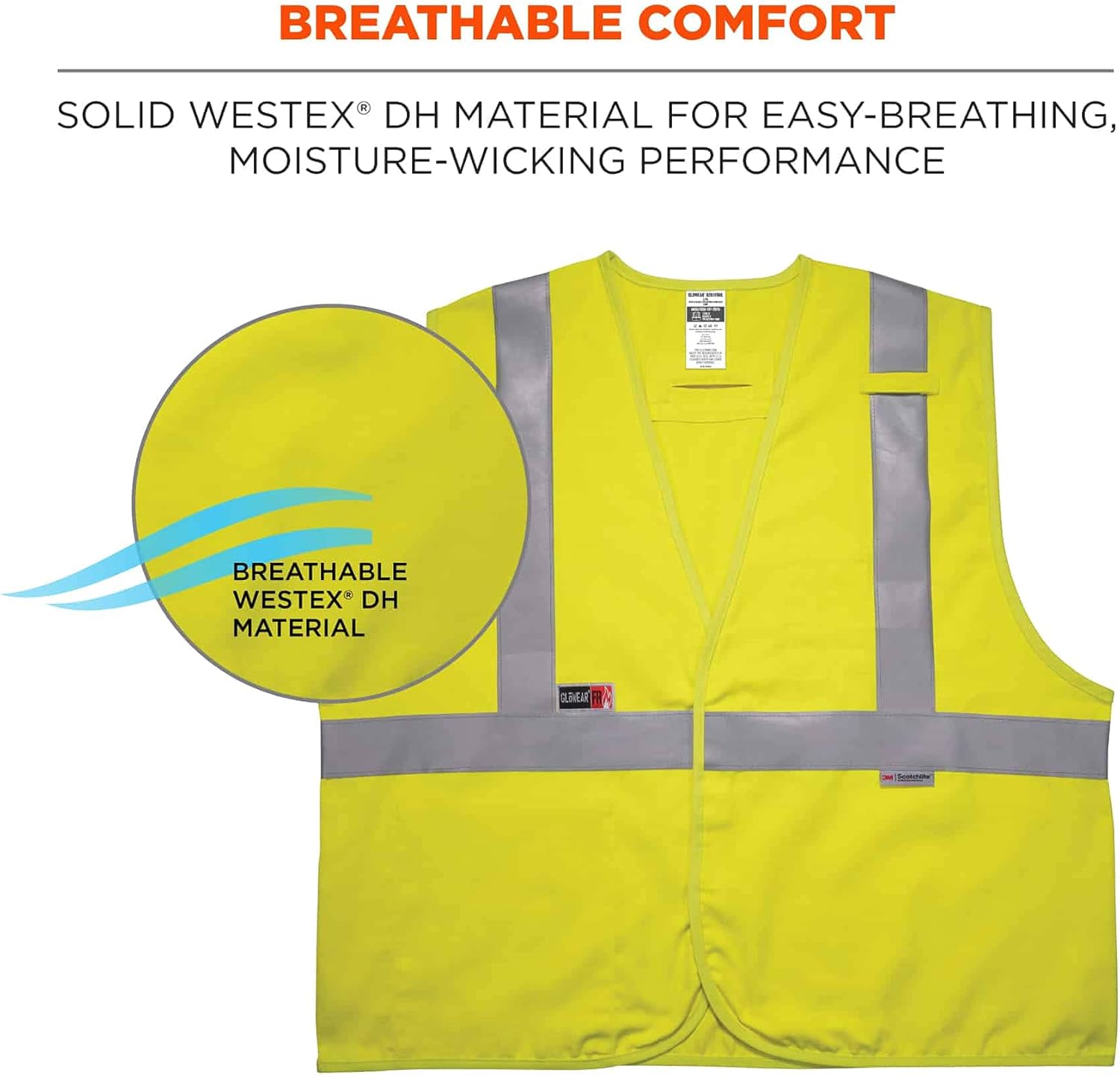 Ergodyne GloWear 8261FRHL Hi-Vis Flame-Resistant Safety Vest