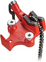 RIDGID Bench Chain Vises Bundle - BC610 Model Holds 1/4-6" Pipe & BC410 Model Holds 1/8-4" Pipe Modern + Top Screw Bench