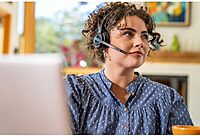 Poly Savi 8210 Office DECT 1920-1930 MHz Single Ear Headset - Monaural - Ear-cup - 180 ft - Bluetooth/DECT - 7S445AAABA