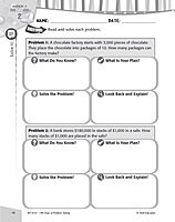 180 Days of Problem Solving for Fourth Grade – Build Math Fluency with this 4th Grade Math Workbook (180 Days of Practice)