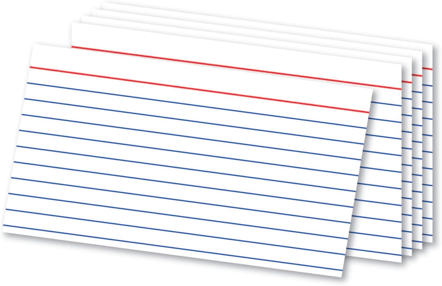 Office Depot® Brand Ruled Index Cards, 3" x 5", White, Pack Of 300