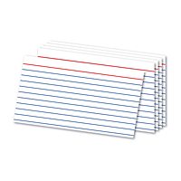 Office Depot® Brand Ruled Index Cards, 3" x 5", White, Pack Of 300