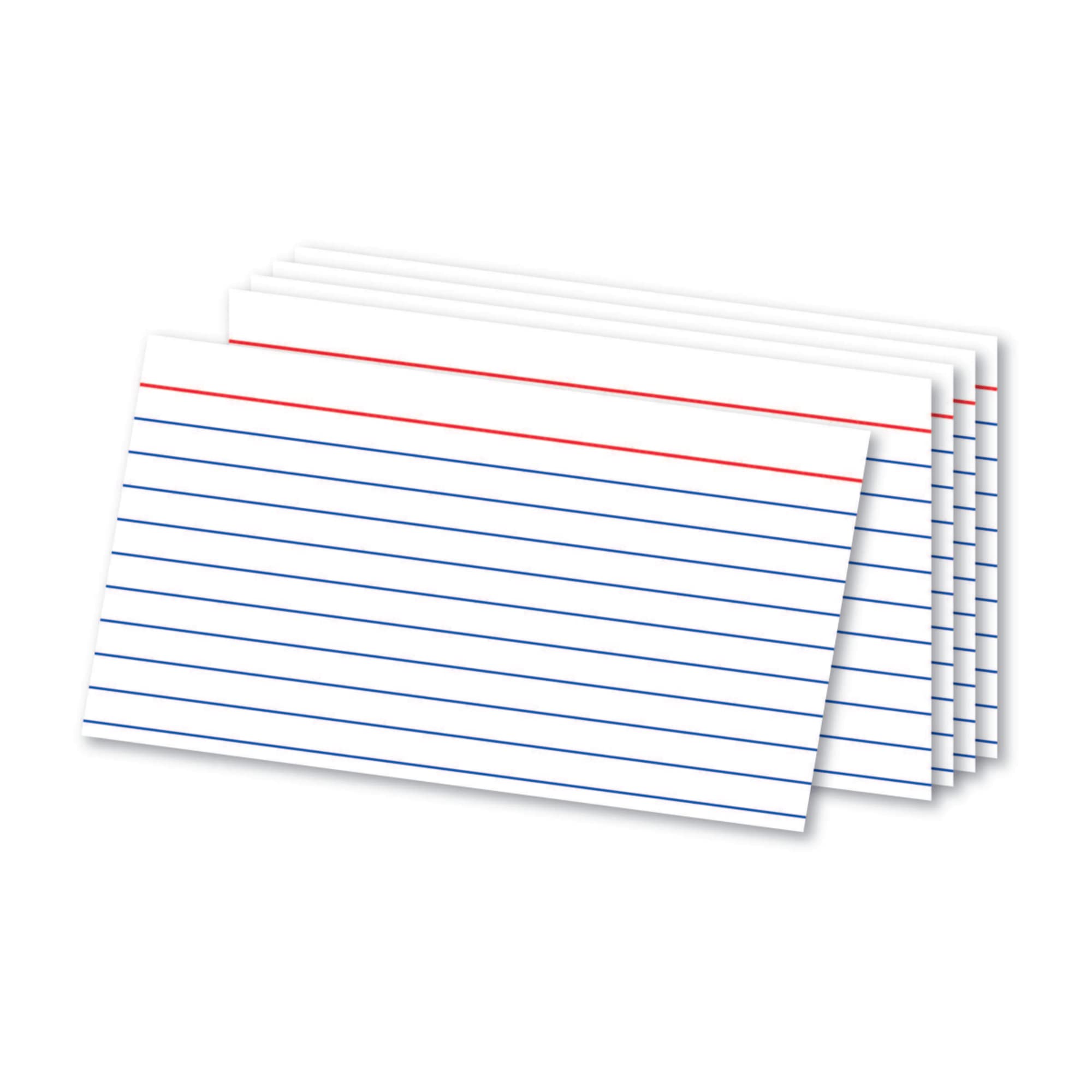 Office Depot® Brand Ruled Index Cards, 3" x 5", White, Pack Of 300