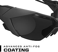 Mechanix Wear Vision Type-E Safety Glasses Half-Frame Anti-Fog