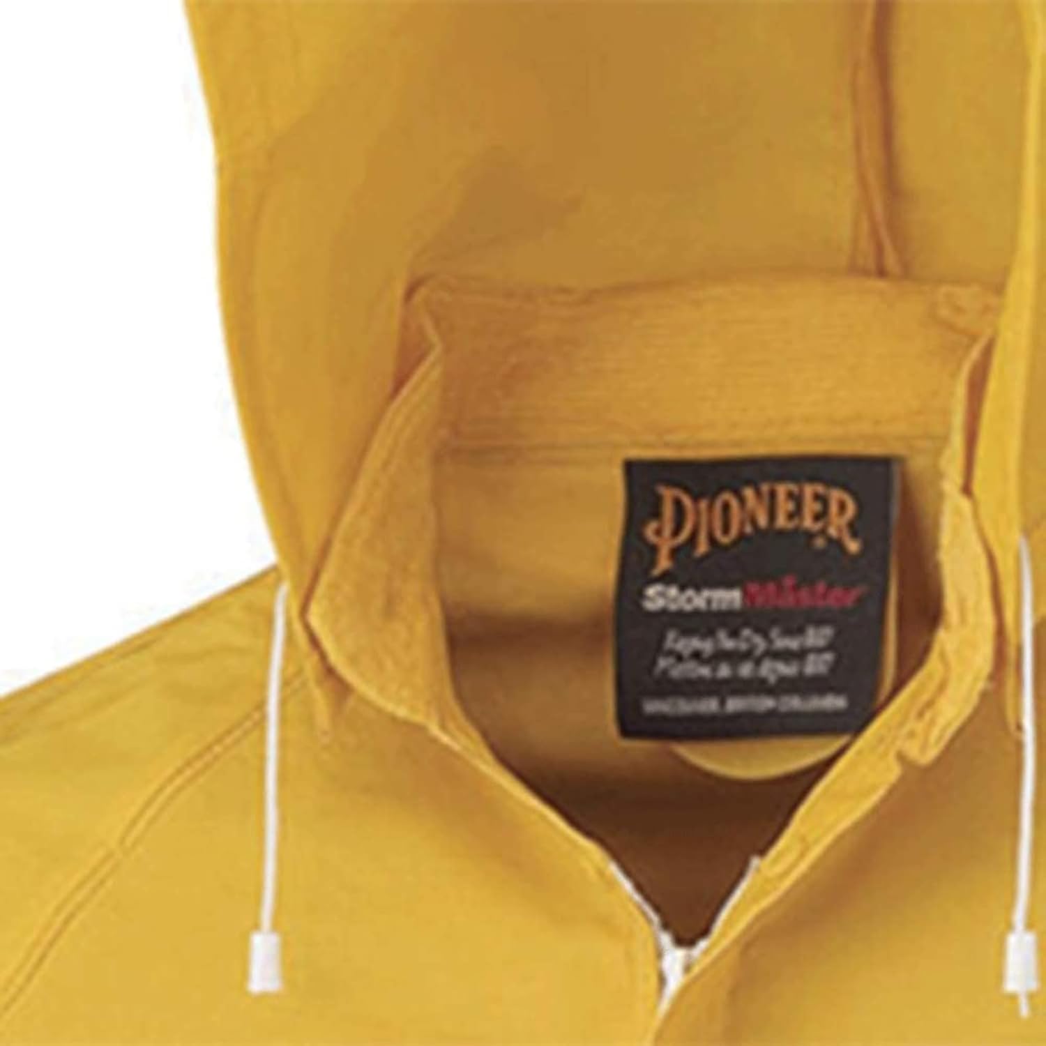 PIONEER Waterproof PVC Work Suit for Men – 3-Piece Rain Suit with Detachable Hood and Bib Pants