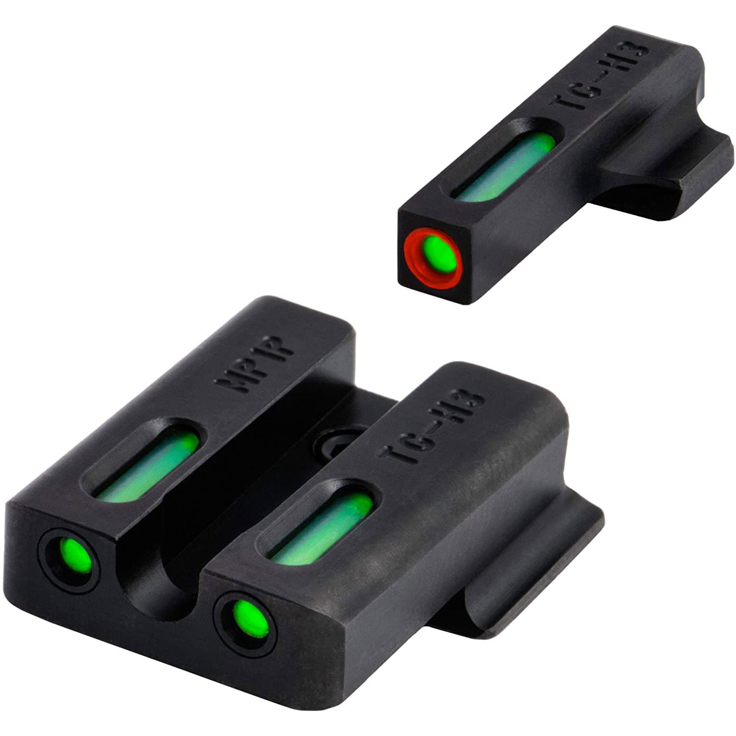 TRUGLO TFX PRO Handgun Night Sights Tritium and Fiber Optic