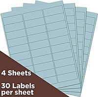 JAM PAPER Mailing Address Labels - Self-Adhesive Rectangular