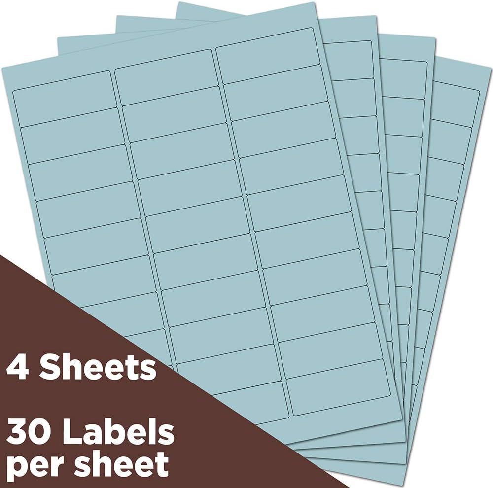 JAM PAPER Mailing Address Labels - Self-Adhesive Rectangular