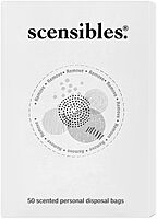 Hospeco Scensibles Disposal Bags for Menstrual Care – 50 Bags/Box, 5-5/8 x 7-1/2 in