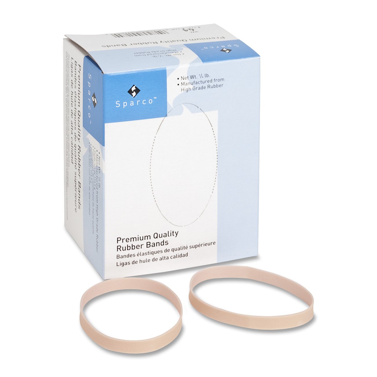 Sparco Premium Quality Rubber Bands - Size: #64 - 3.50in Length x 0.25in Width - 30 mil Thickness - Sustainable