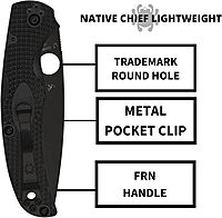 Spyderco Native Chief Lightweight Folding Knife