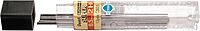 Pentel Super Hi-Polymer Leads, 0.5 mm, 2H, Hard, 12 Leads Per Tube