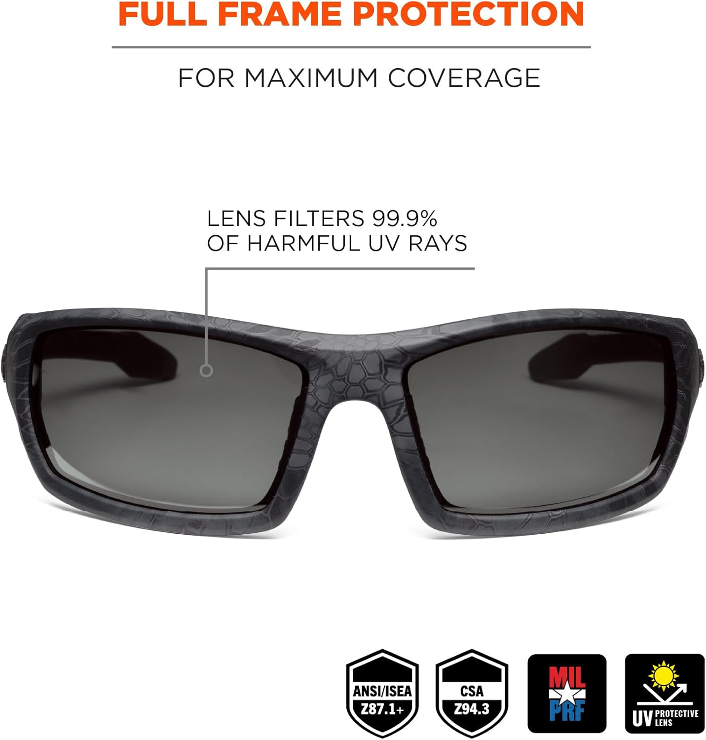 ERGODYNE Skullerz Odin Polarized Safety Sunglasses