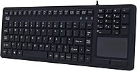 Adesso Touchpad Keyboard With Antimicrobial Protection, 108 Key, AKB-27OUB