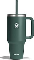 HYDRO FLASK Travel Tumbler with Handle, Lid and Straw - Insulated Stainless Steel