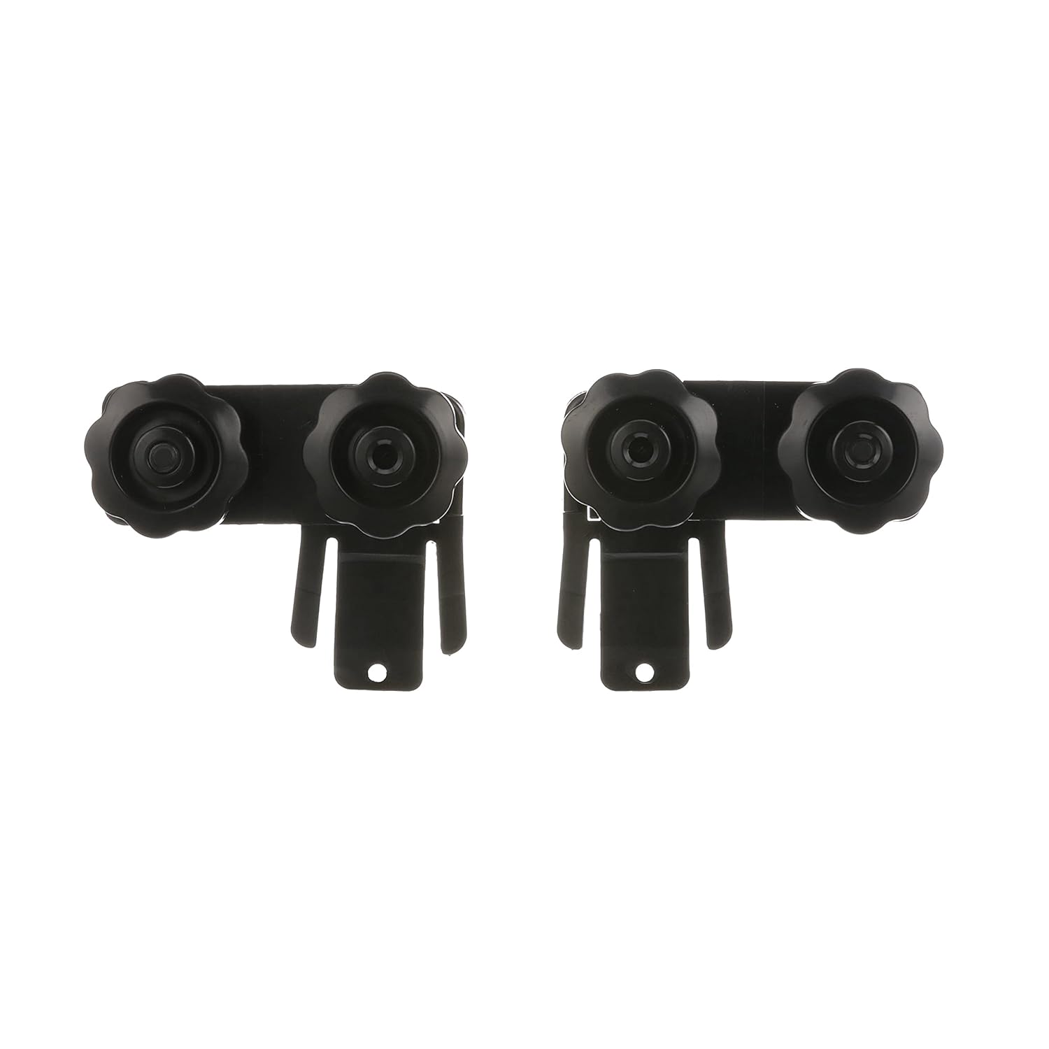 Sellstrom Faceshield Adapter, Slotted, 1 Pair, Black, S61970
