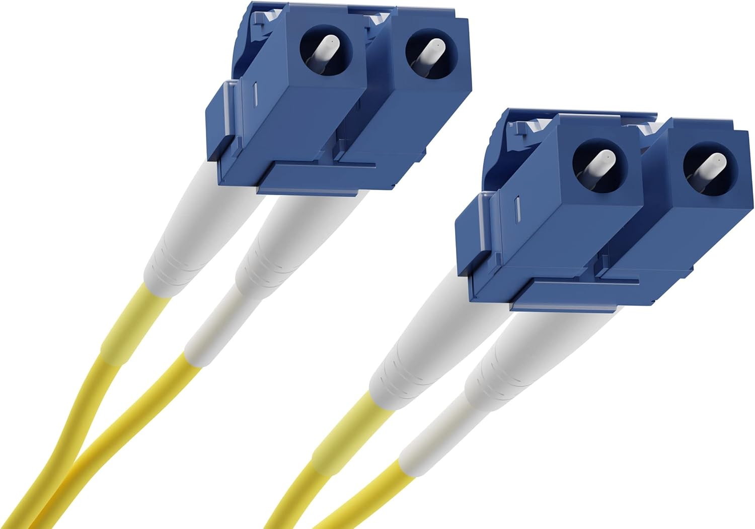 Oncore Power Systems 1 Meter LC-LC Singlemode Duplex Fiber Optic Cable - Yellow