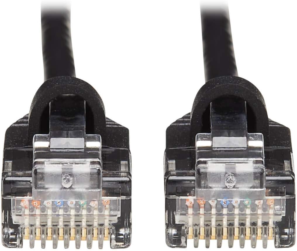 Tripp Lite Cat6a 10G Snagless Molded Slim UTP Network Patch Cable (RJ45 M/M)