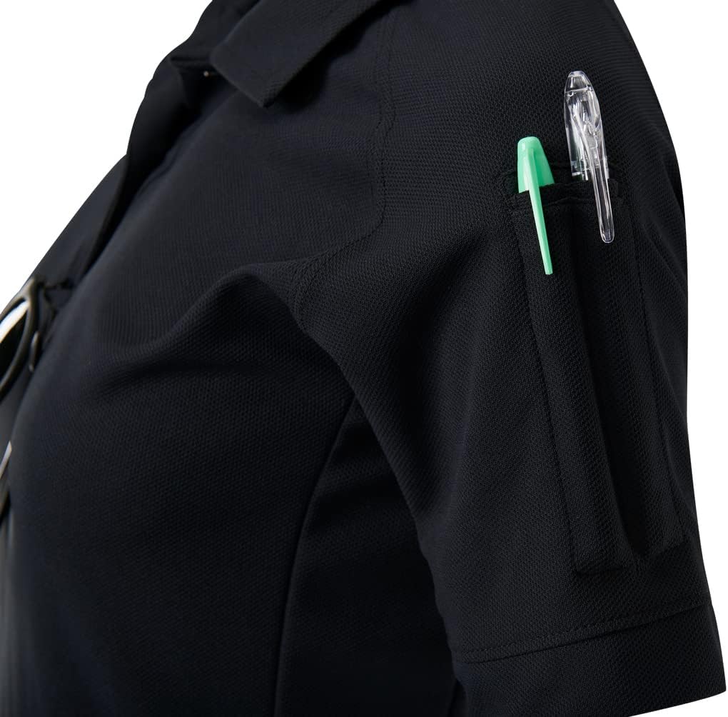 Vertx Women's Coldblack Short Sleeve Polo Shirt - Breathable, Moisture-Wicking, UV Protection