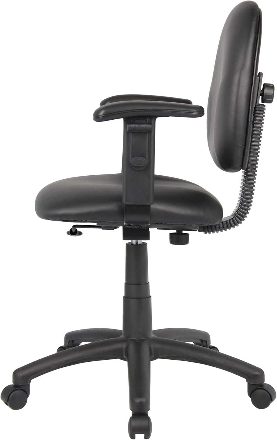 Boss Office Products Dimond Task Chair with Adjustable Arms in Black