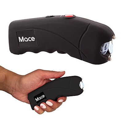 MACE Ergo Stun Gun - Rechargeable with LED Flashlight