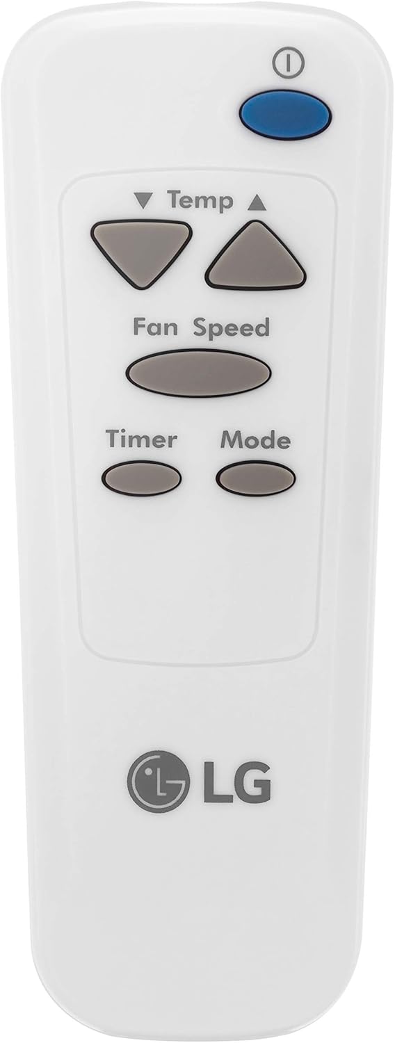 LG 9,800 BTU Through-the-Wall Air Conditioner, Cools 450 Sq.Ft., Electronic Control with Remote, Supplemental Heat, 230/208V