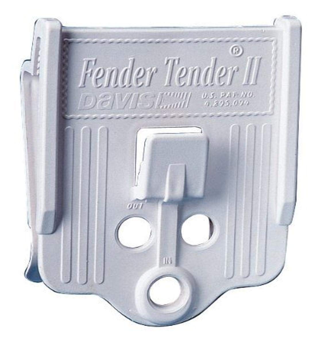 Davis Instruments Fender Tender II Fender Clips, White (Pair)