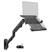 Mount-It! Counterbalance Steel Monitor and Laptop Arm for Wall and Pole Mounting