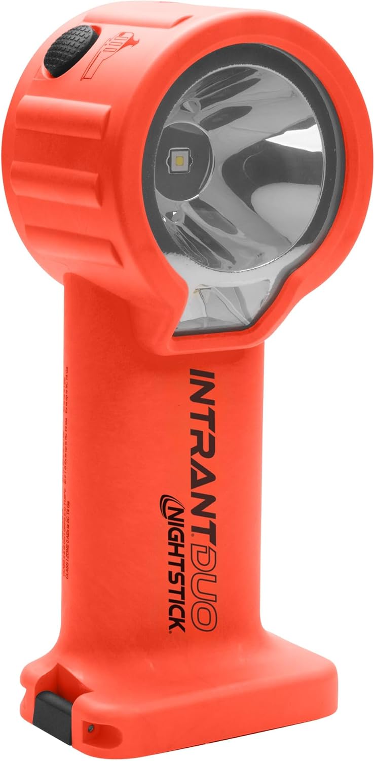 Nightstick INTRANT DUO TURBO Intrinsically Safe Dual-Light Angle Light - 4 AA