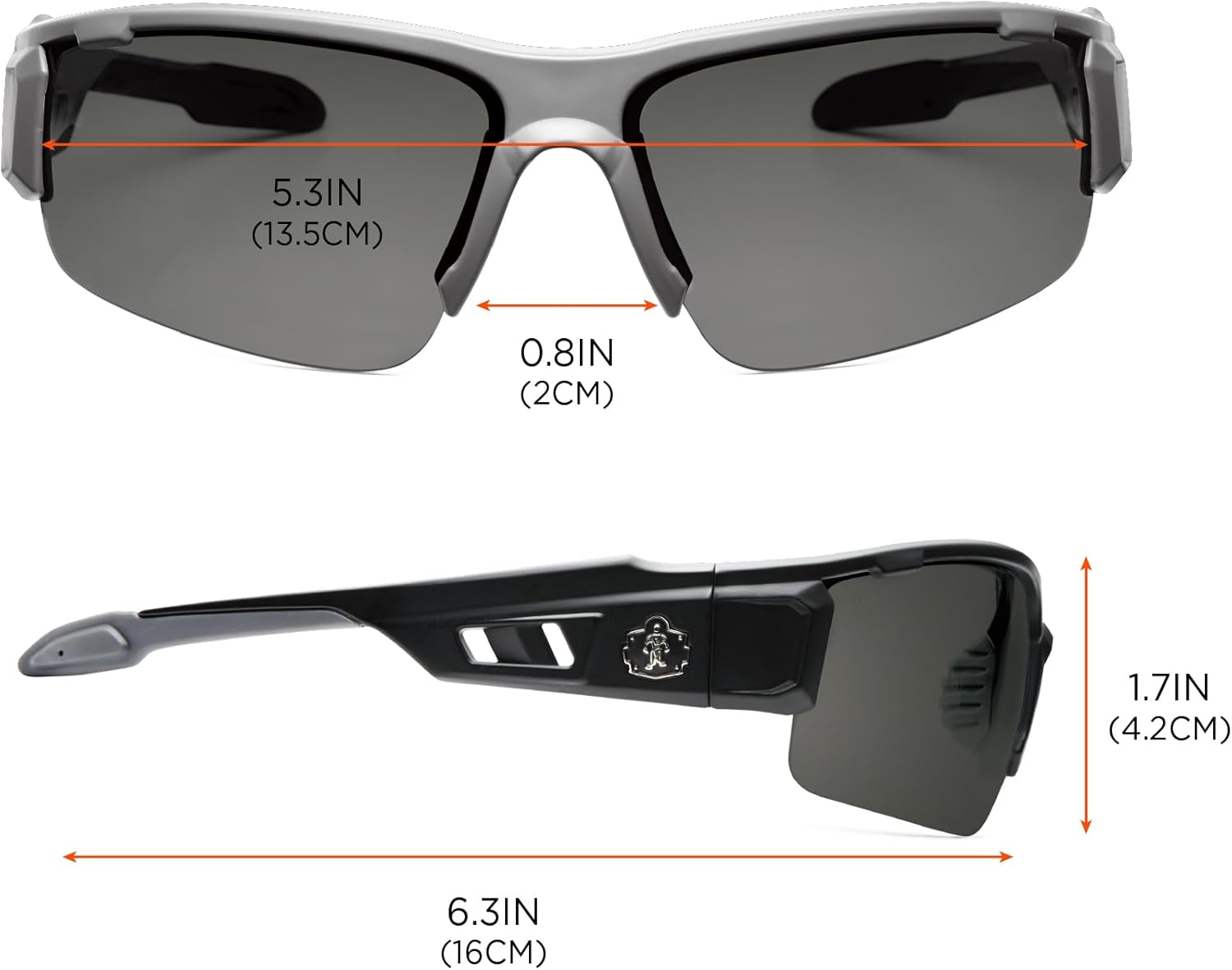 Ergodyne Skullerz DAGR Anti-Fog Safety Glasses