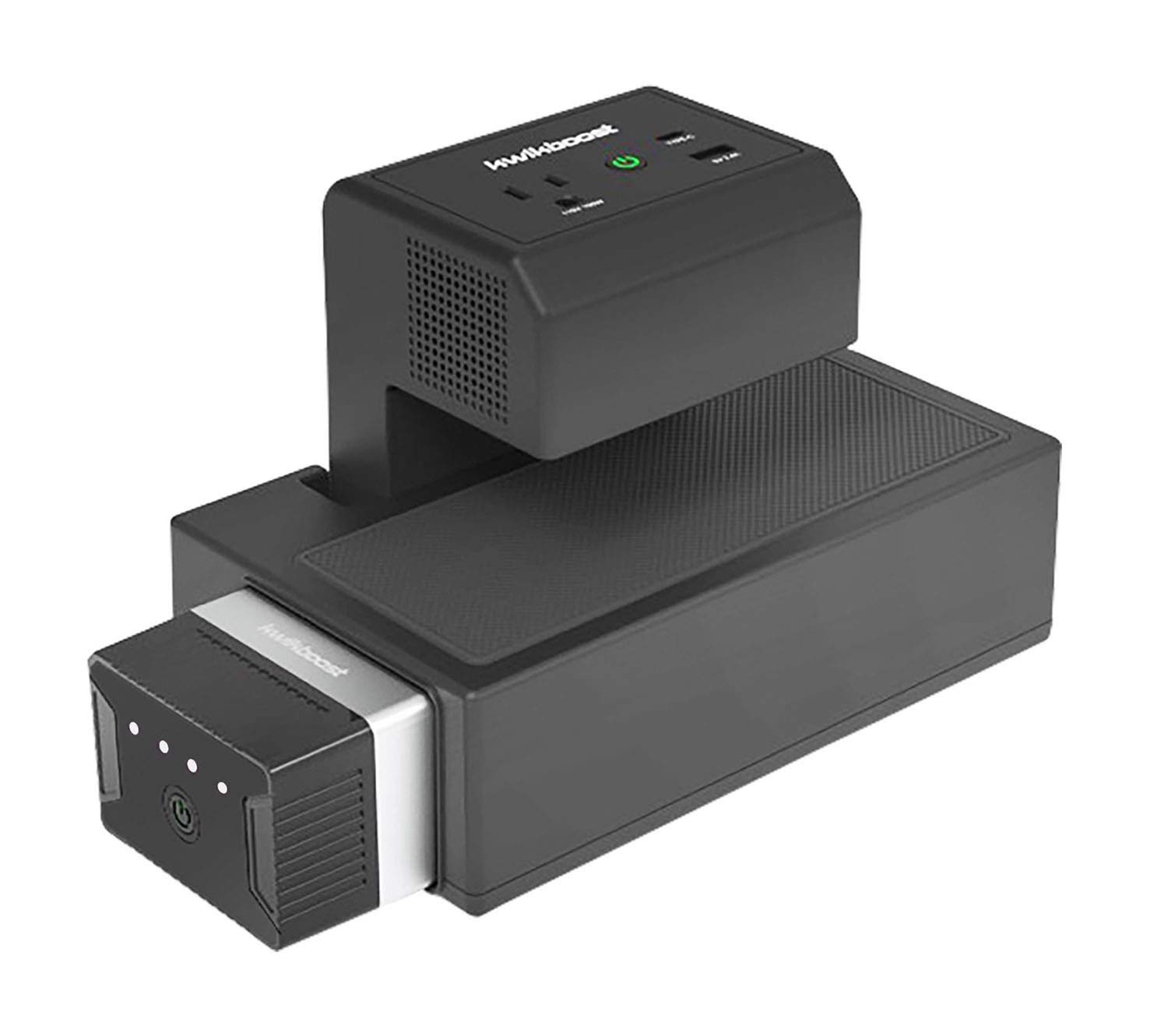 Luxor EdgePower Desktop Charging Station System, Medium Use Bundle, Black/Silver, KBEP-6B3C3