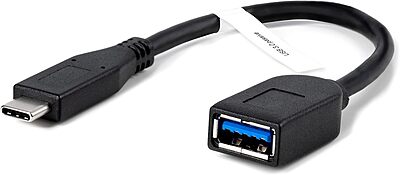 Plugable USB C to USB Adapter Cable with Driverless Technology, Enables Connection of USB Type C Laptop, Tablet