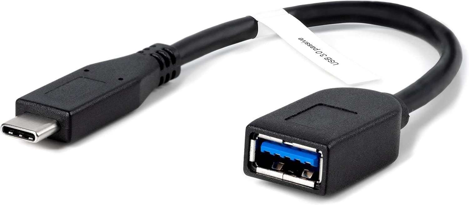 Plugable USB C to USB Adapter Cable with Driverless Technology, Enables Connection of USB Type C Laptop, Tablet
