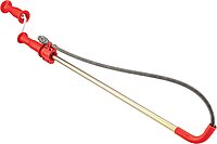 RIDGID 59787 Model K-3 Toilet Auger with Unclogging 3-Foot Snake and Bulb Head